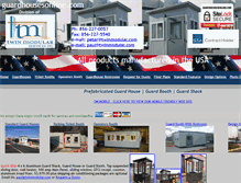 Tablet Screenshot of guardhousesonline.com